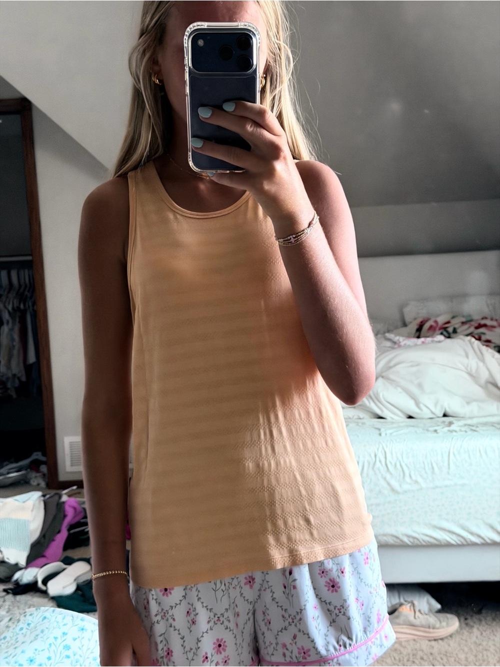 DSG Peach Knit Tank Top - Women